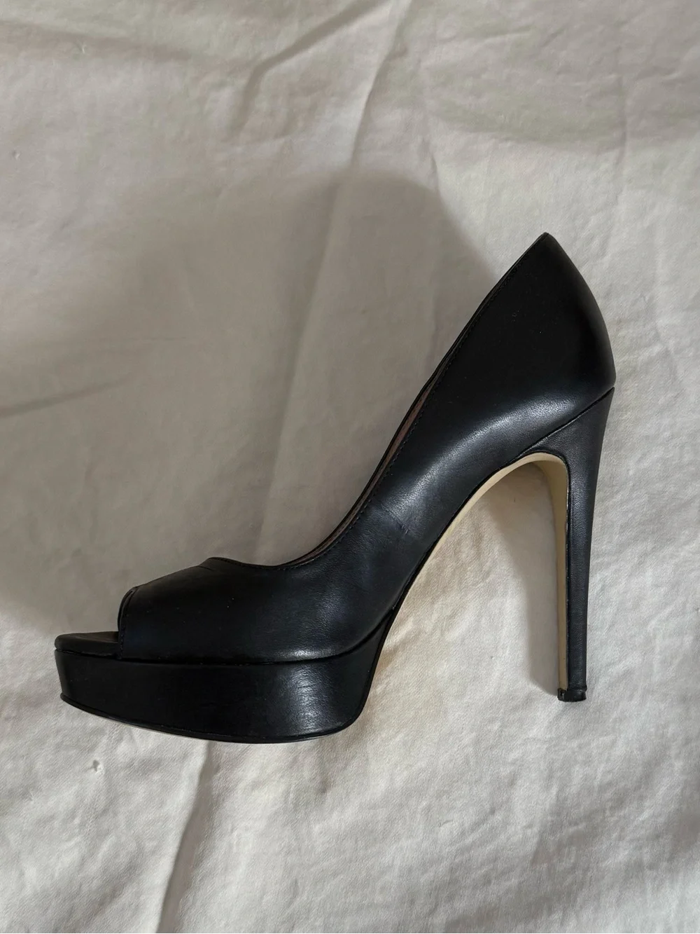 Enzo Angiolini | Shoes | Enzo Angiolini Eaatina Black Leather Platform ...